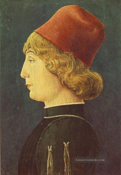 self portrait 1815 Ölbilder verkaufen - Portrait eines jungen Mannes Cosme Tura